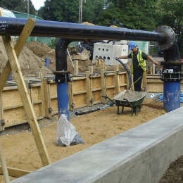 Foundations and Water Supply for Anglian Water